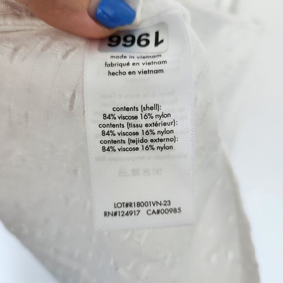 ONIA White Swimsuit Cover-up XS - Picture 7 of 7